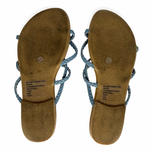 a.n.a. Strappy Braided Thong Sandals (8M) - Picture 10 of 12